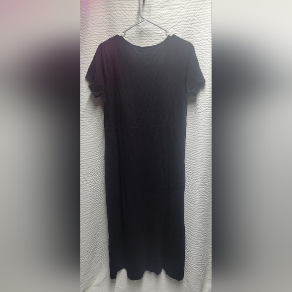 J. Jill Black Casual Dress With Pockets - Picture 4 of 6